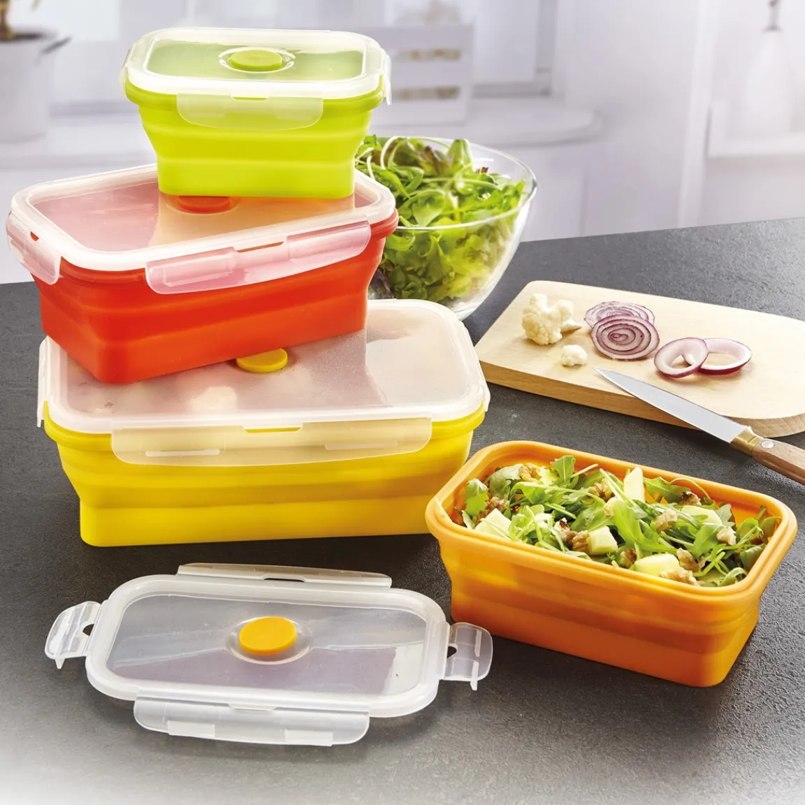 Sale Tempsl 4 boites pliables vitamines