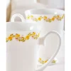Clearance Tempsl 2 mugs fleuris