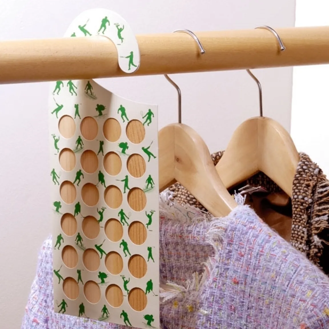 Tempsl 3 ou 6 plaquettes bois de cèdre avec crochet