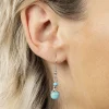 Sale Tempsl 3 paires de boucles d'oreilles pierres