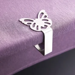 New Tempsl 4 pinces nappe papillon