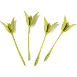 Outlet Tempsl 4 porte-serviettes tulipe ou 2 lots de 4 porte-serviettes tulipe