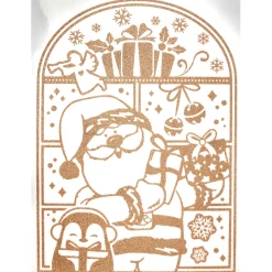 Sale Tempsl 4 stickers dorés