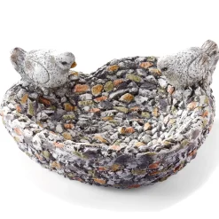 Sale Tempsl Abreuvoir oiseaux cœur