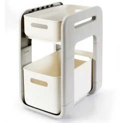 Discount Tempsl Bloc 2 tiroirs sous évier