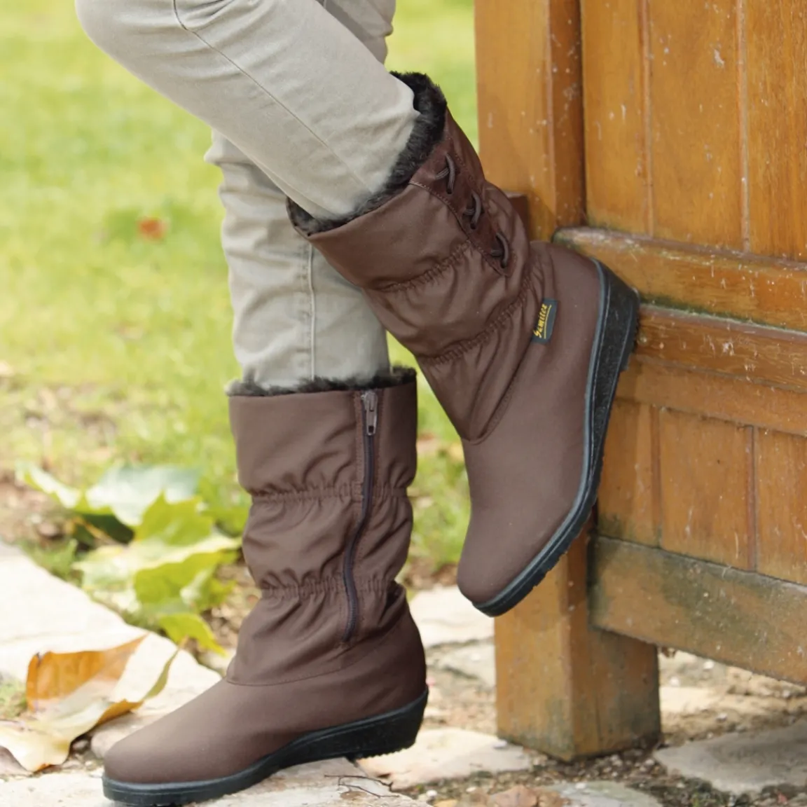 New Tempsl Bottes "Lucie" noir ou marron