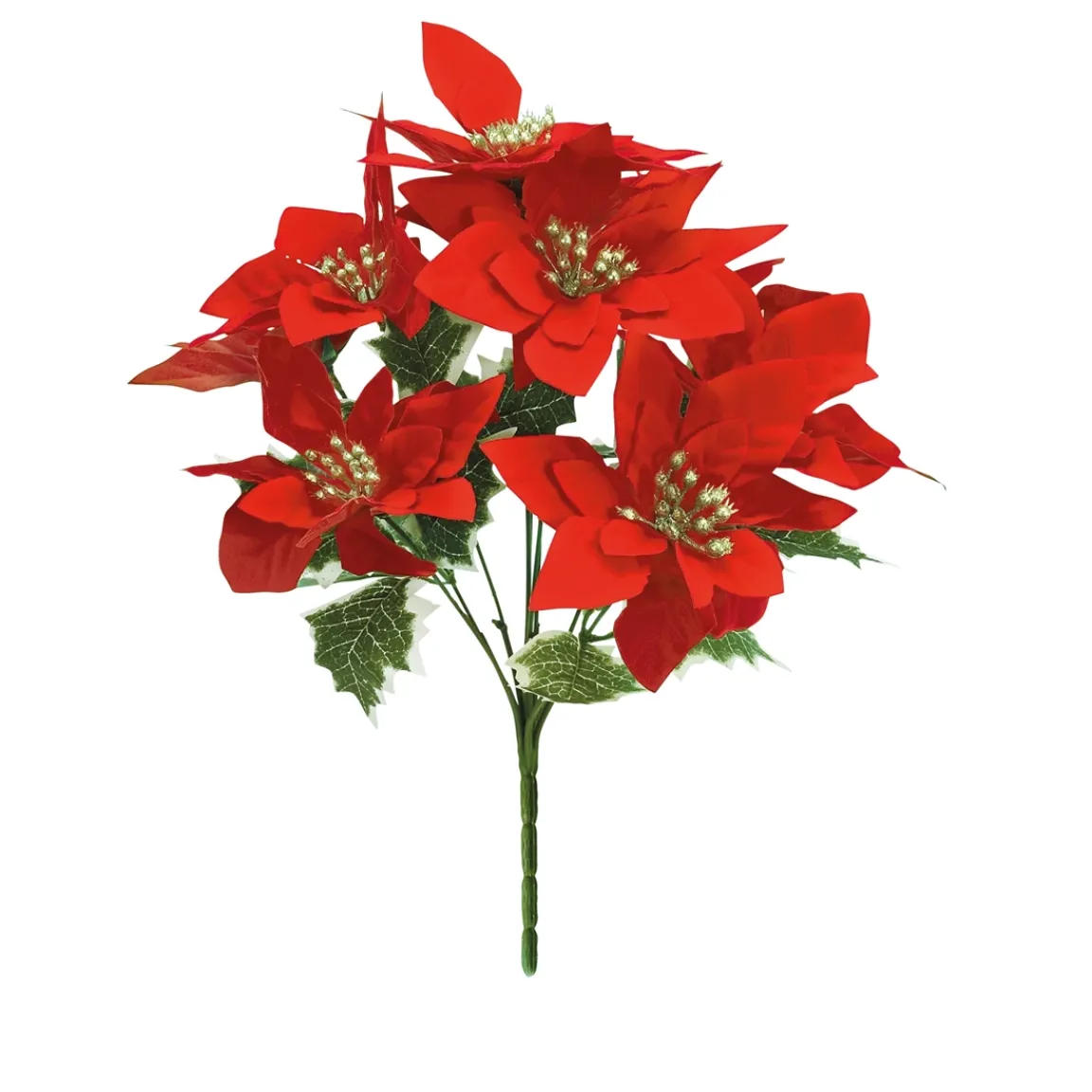 Clearance Tempsl Bouquet poinsettia Rouge