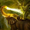 Tempsl Cache-pot lumineux éléphant
