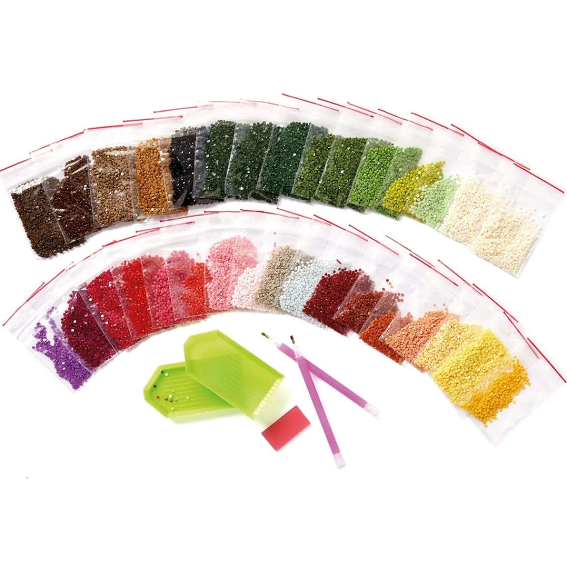 New Tempsl Couronne de poinsettias à diamanter