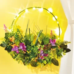 Best Tempsl Couronne de printemps LED