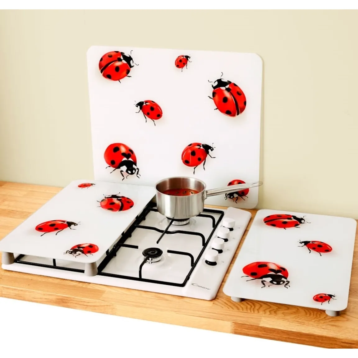 Tempsl Couvre-mur coccinelle