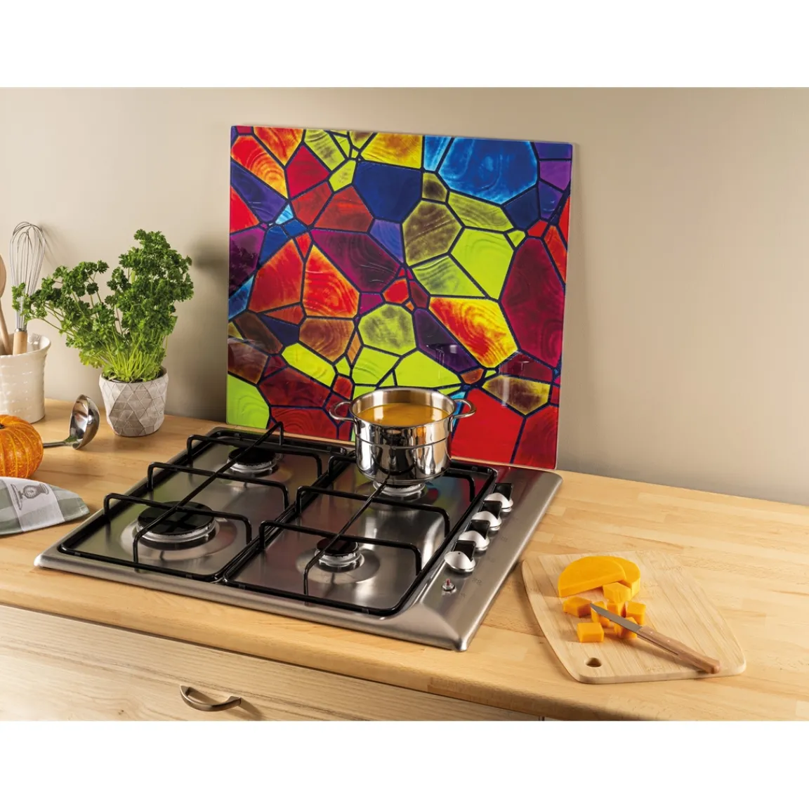 Outlet Tempsl Couvre-mur vitrail