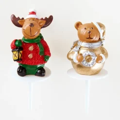 Clearance Tempsl Décorations gâteau Noël