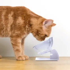 Outlet Tempsl Duo de gamelles surélevées forme chat