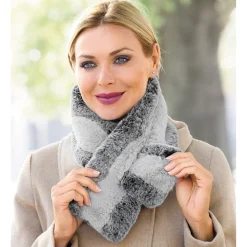 Hot Tempsl Echarpe douceur grise