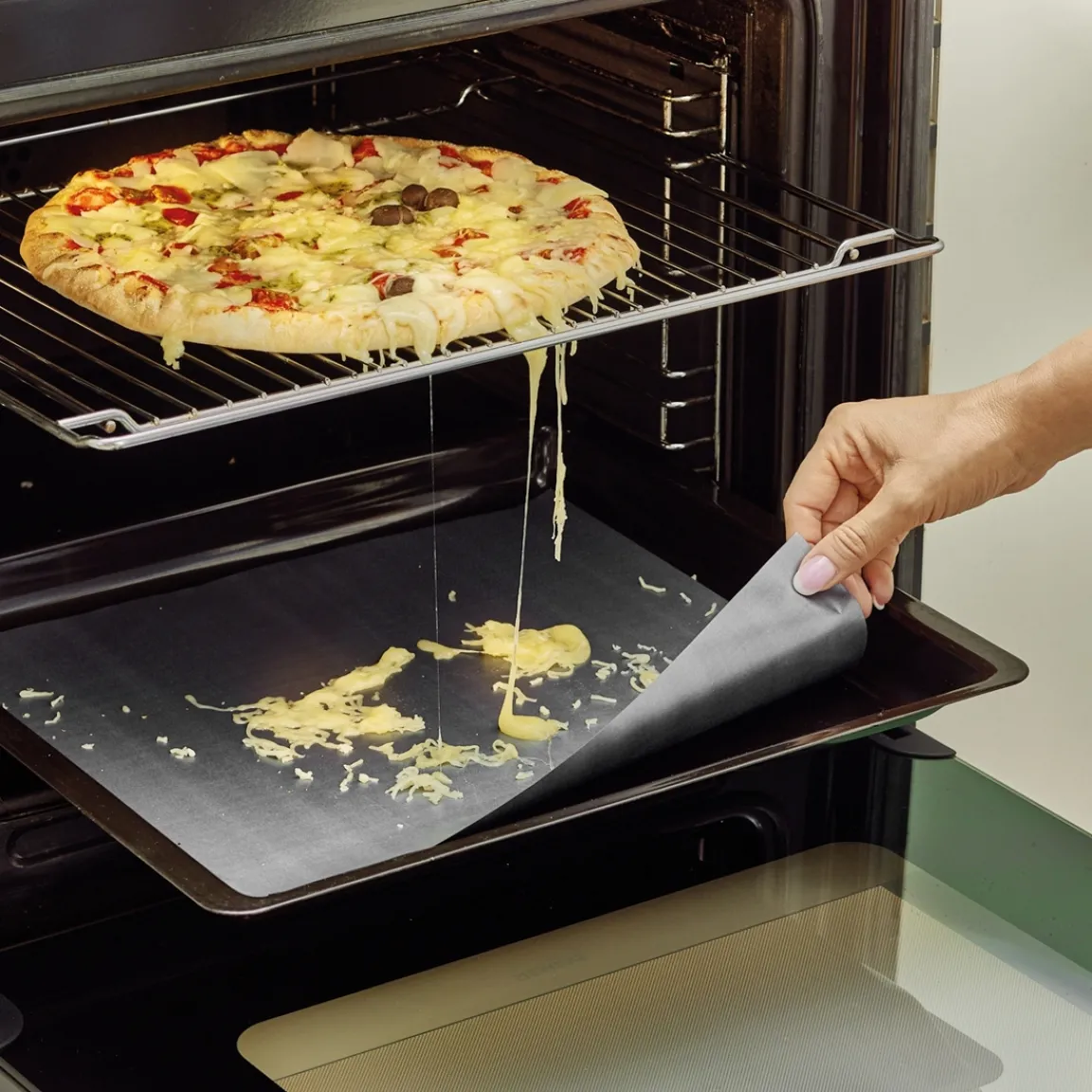 Online Tempsl Feuille protège four