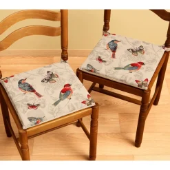 Best Tempsl Galettes de chaises gobelin : Lot de 2 ou 4