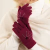 Online Tempsl Gants fantaisie rouge