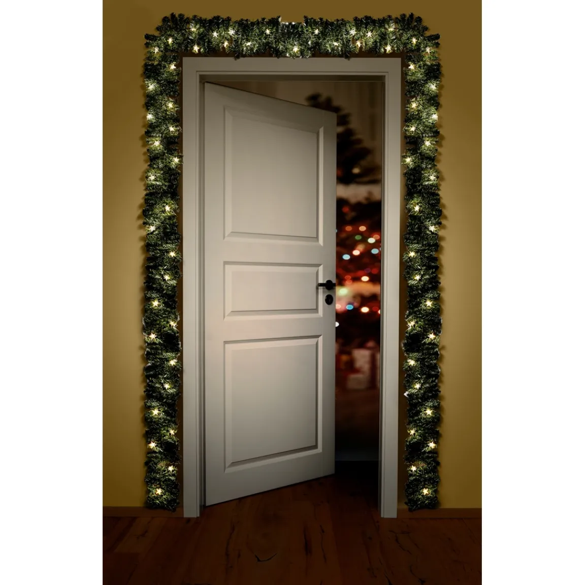 Tempsl Guirlande sapin étoilée lumineuse