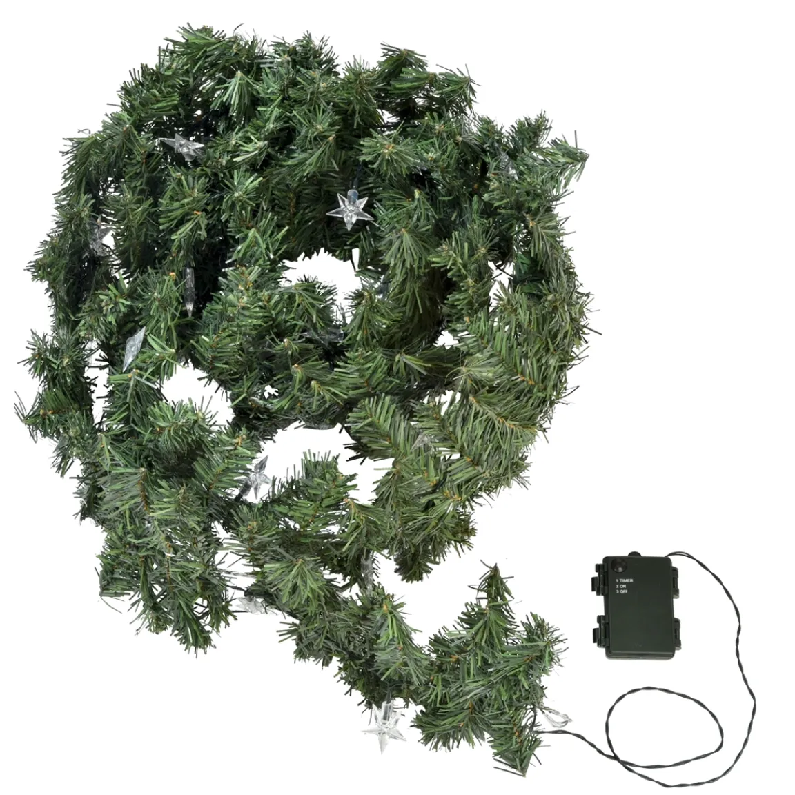 Tempsl Guirlande sapin étoilée lumineuse