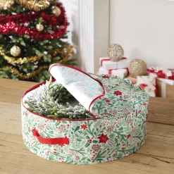 Online Tempsl Housse rangement couronne de Noël