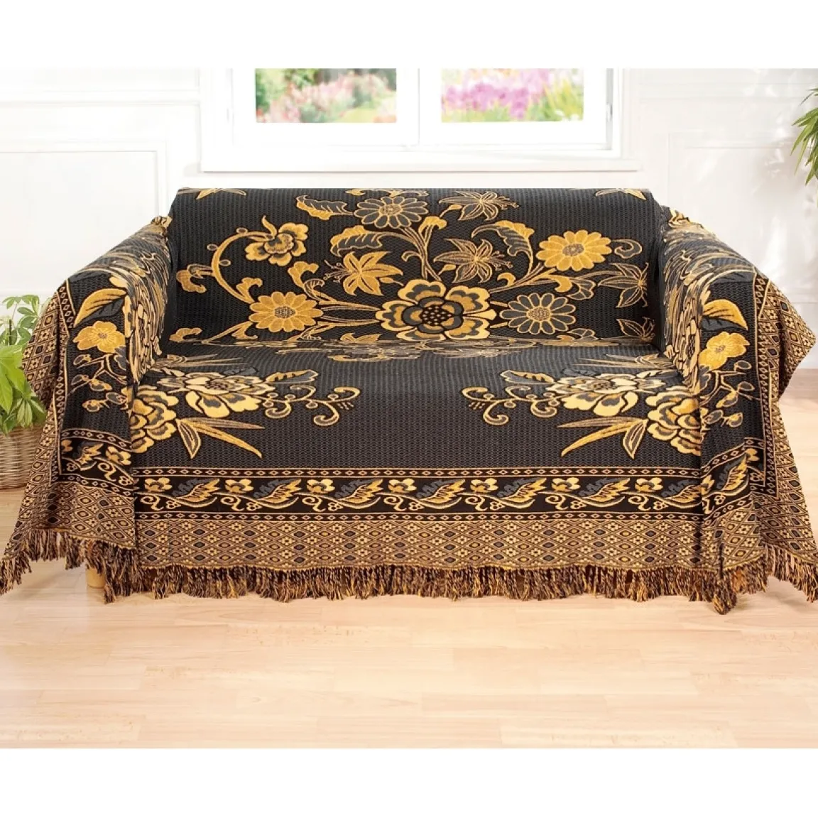 Sale Tempsl Jeté de canapé réversible