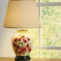 Clearance Tempsl Lampe coquelicots