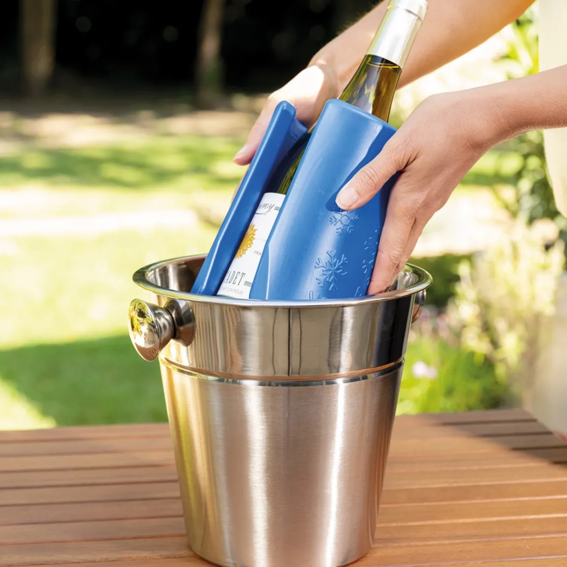 New Tempsl Lot de 2 accumulateurs de froid bouteille