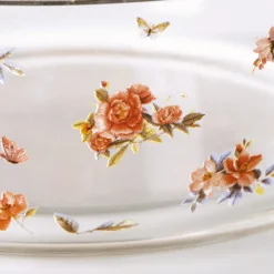 Sale Tempsl Lot de 3 boîtes borosilicate fleuries