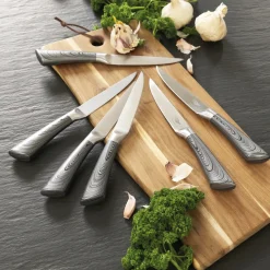 Clearance Tempsl Lot de 6 couteaux à steak design Pradel France ®