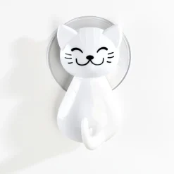 Discount Tempsl Lot de 2 crochets à ventouse chat