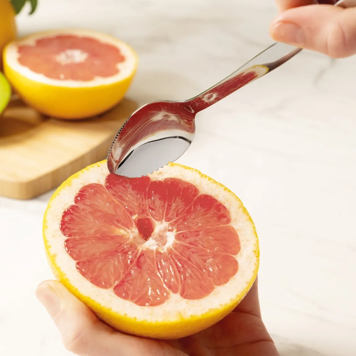 Discount Tempsl Lot de 2 cuillères dentelées