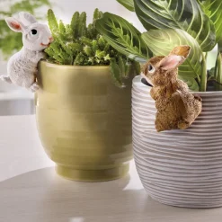 Clearance Tempsl Lot de 2 décorations de pot