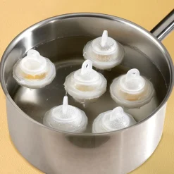Best Tempsl Lot de 6 Easy Eggs pour la cuisson des oeufs durs