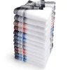 Online Tempsl Lot de 12 mouchoirs