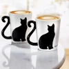 Outlet Tempsl Lot de 2 mugs anses chat