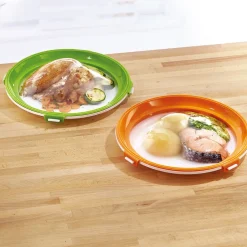 Outlet Tempsl Lot de 2 ou 4 plats de conservation ronds