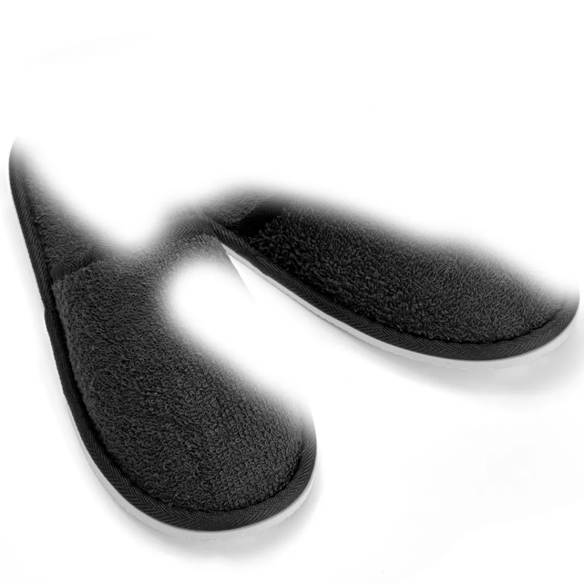 Online Tempsl Lot de 2 paires de chaussons bain Bleu + Blanc - taille 38/39