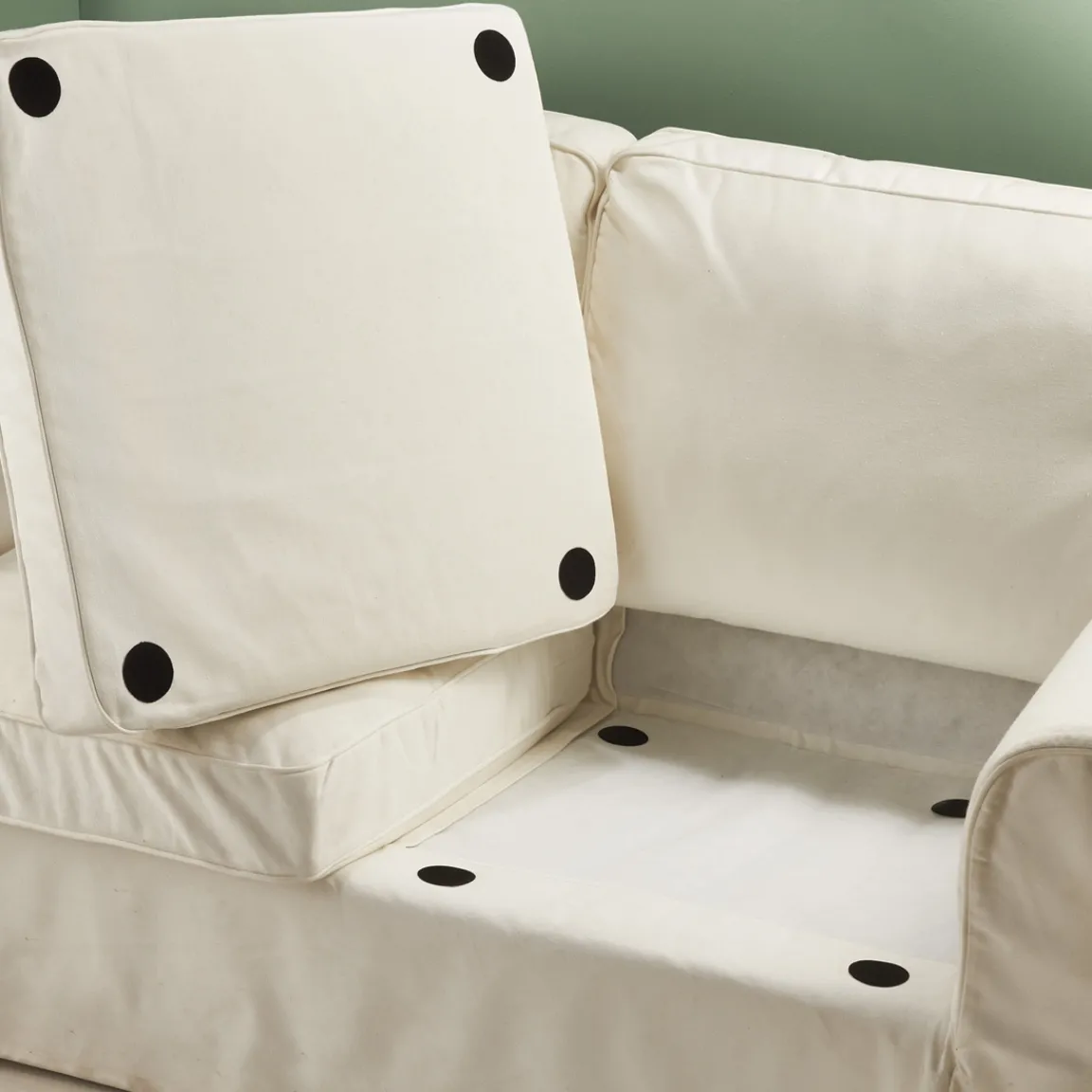 Hot Tempsl Lot de 5 paires de pastilles auto-agrippantes