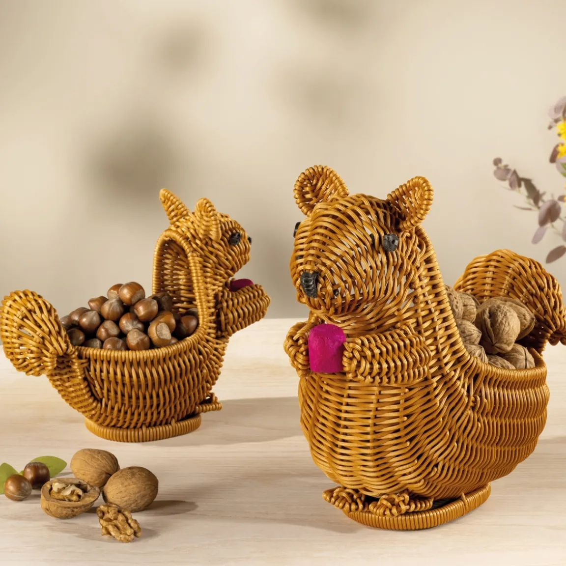 Best Tempsl Lot de 2 paniers écureuils