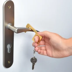 Online Tempsl Lot de 2 porte-clés évite-contamination