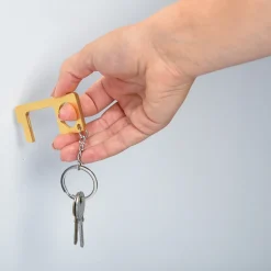 Online Tempsl Lot de 2 porte-clés évite-contamination