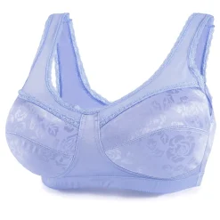 Sale Tempsl Lot de 2 Satin Bra Lot n°2 : Rose + bleu - taille M