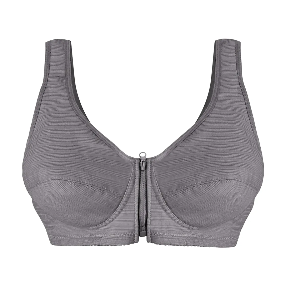 Clearance Tempsl Lot de 3 soutiens-gorge zippés Gris + vieux rose + chair - taille M