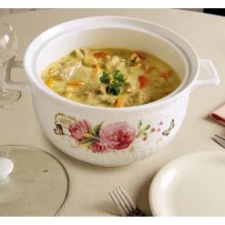 Outlet Tempsl Marmite Céramique 1,5L pour 2 Personnes