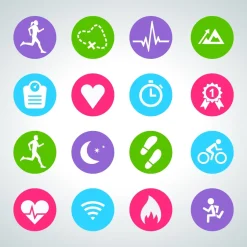 Tempsl Montre podomètre silicone Noire, Blanc ou Fleurs