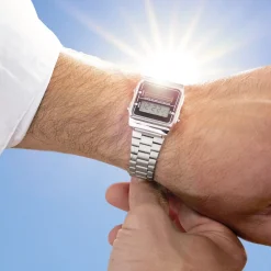 Discount Tempsl Montre solaire homme