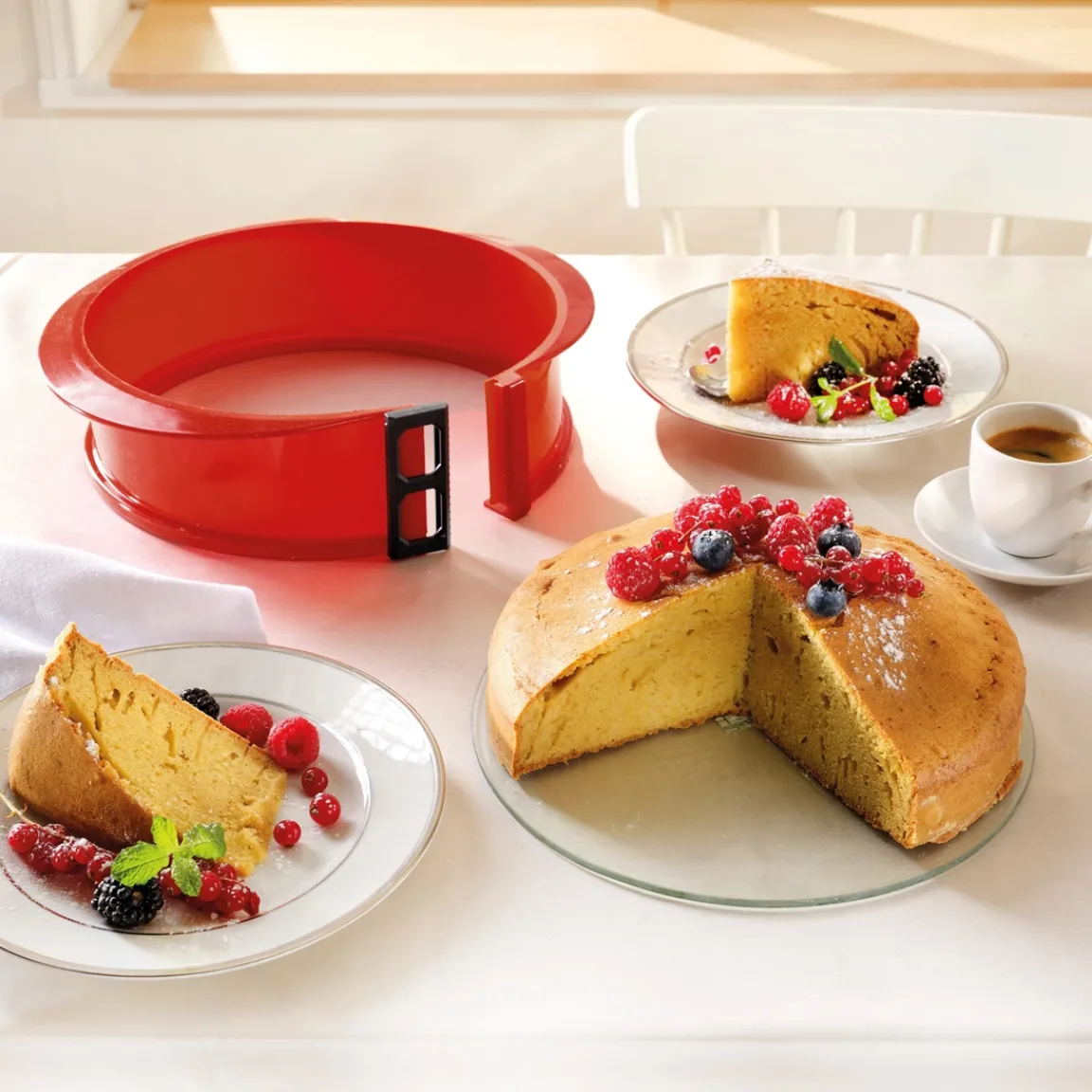 Online Tempsl Moule à charnière base en verre