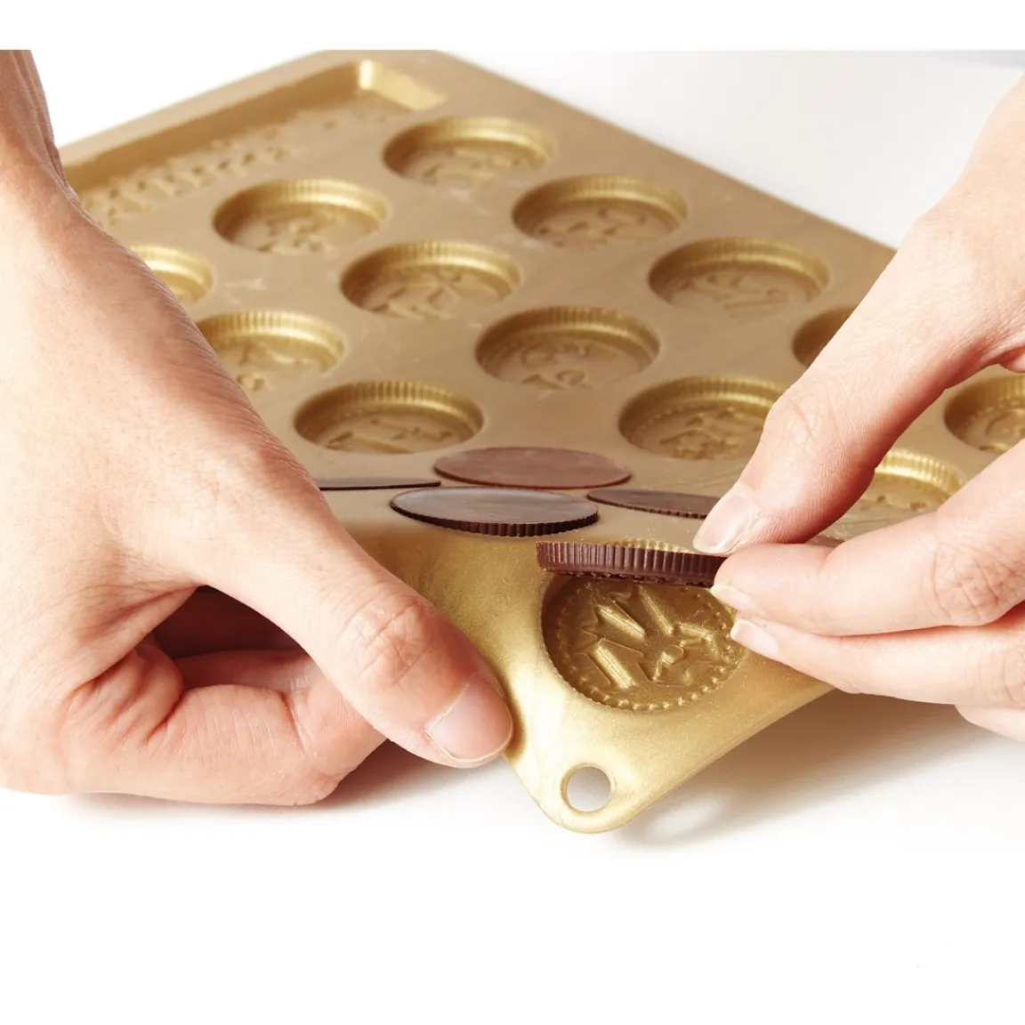 Hot Tempsl Moule pièce en chocolat