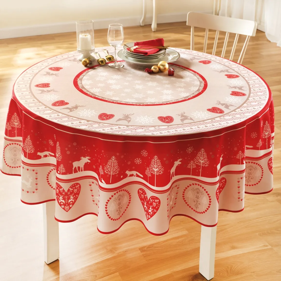 Sale Tempsl Nappe de Noël